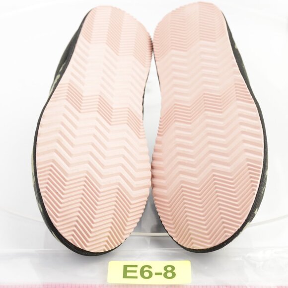 Sorel Women Bodega Run Slip On Shoe Size 8 Green Camo Mule Slipper Quilted Nylon - Picture 8 of 12